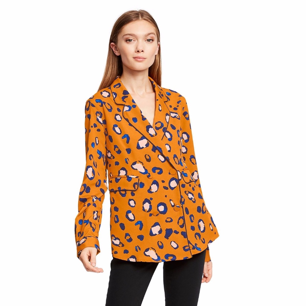 3.1 Philip Lim For Target Leopard Print Blazer - image 2